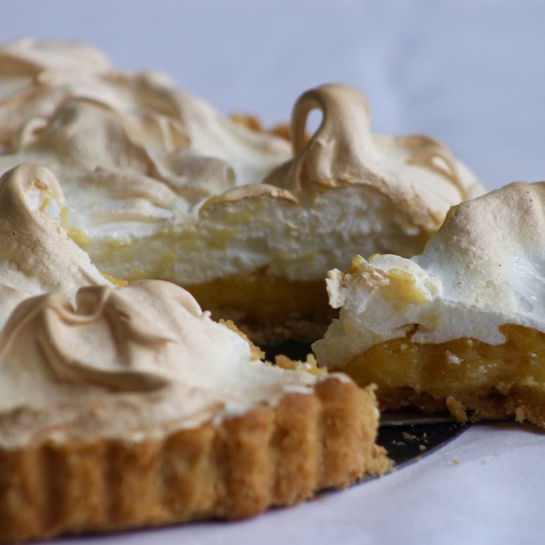 Image may contain Food Dessert Creme Cream Cake Pie Ice Cream and Bread