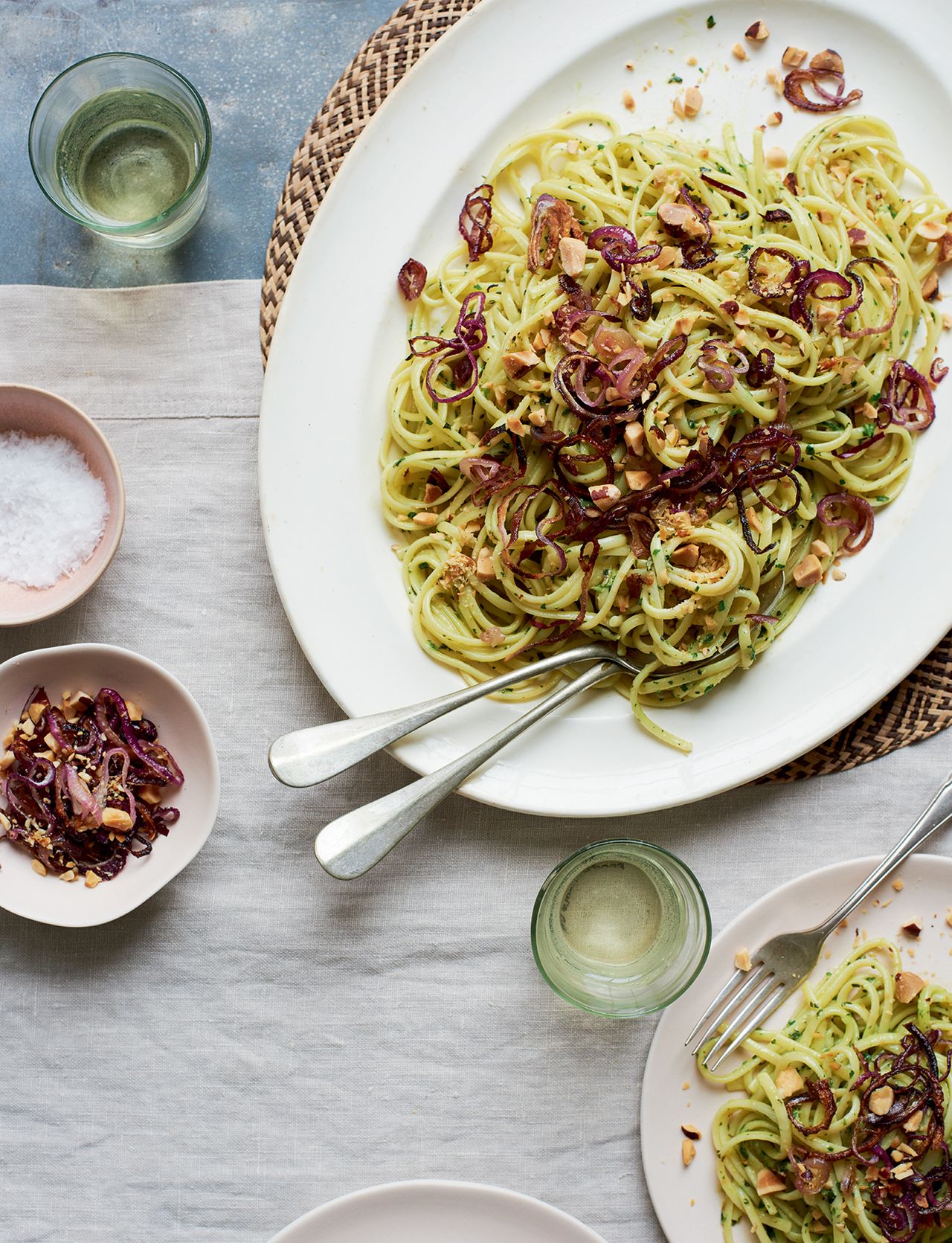 Image may contain Spaghetti Food Pasta and Noodle