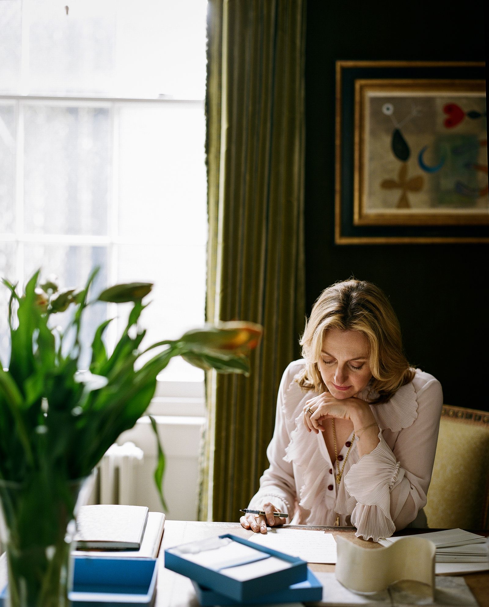 Image may contain Sitting Human Person Furniture Table and Couch