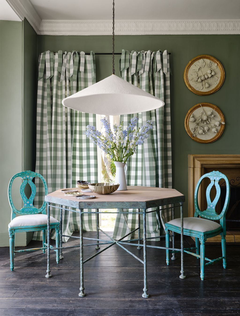 Image may contain Furniture Chair Indoors Interior Design Dining Table Table Home Decor Room and Dining Room