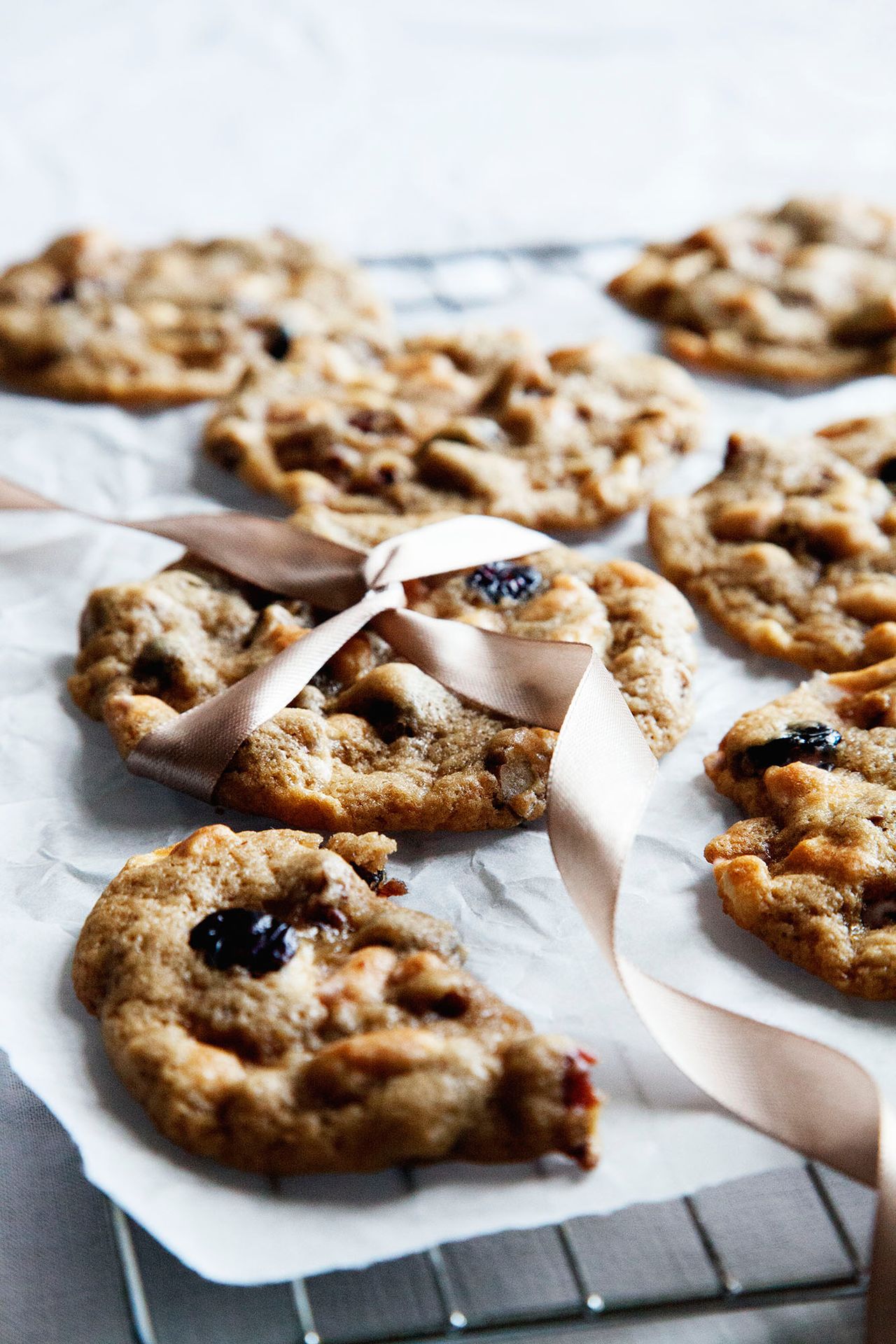 Cranberry marshmallow cookies