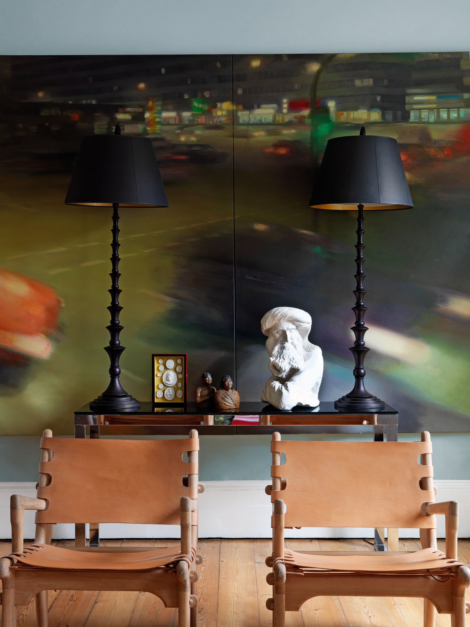 Artist Bridie Halls Canonbury house