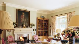 Image may contain Living Room Room Indoors Furniture Couch Interior Design Human and Person