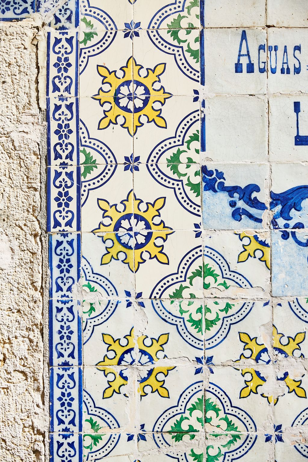 Traditional Portuguese tiles.