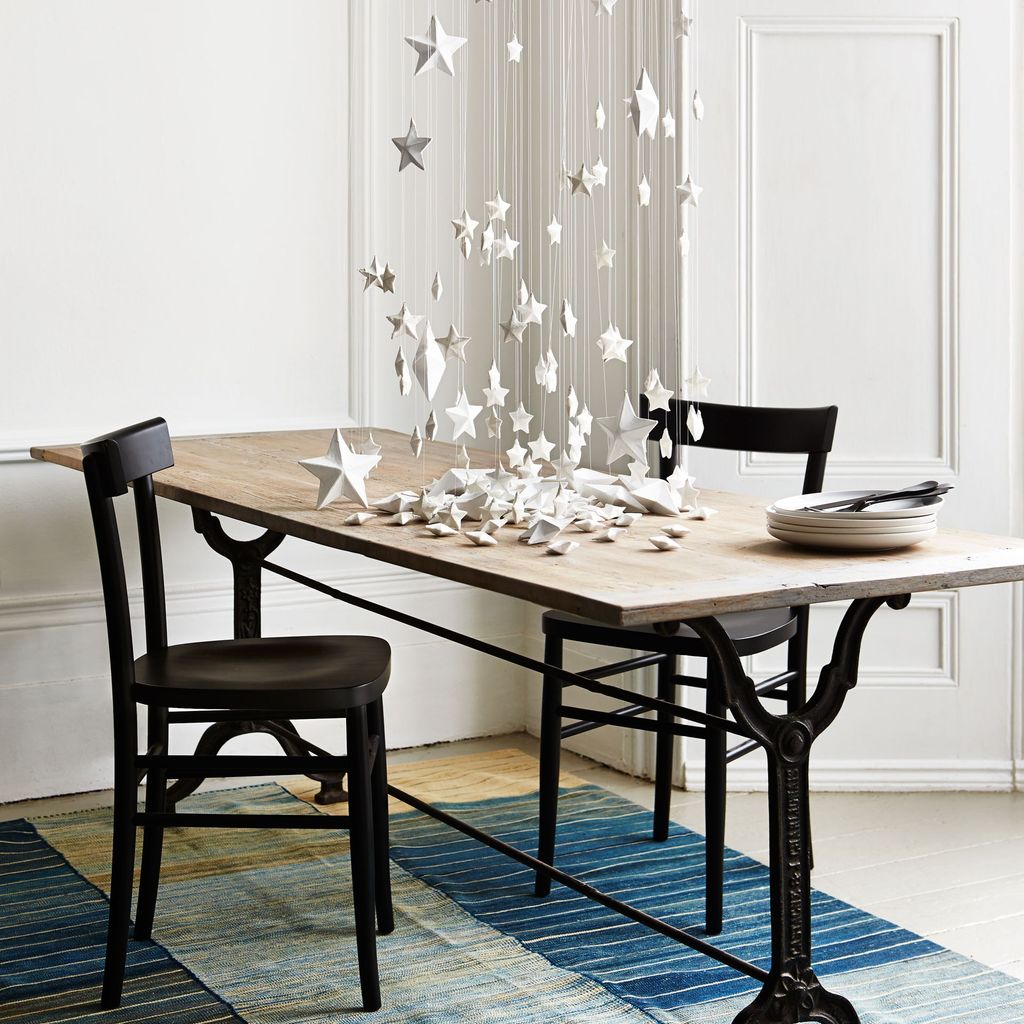 There is something visually striking about a cascade of stars. The charm is in the looseness of the arrangement and in...