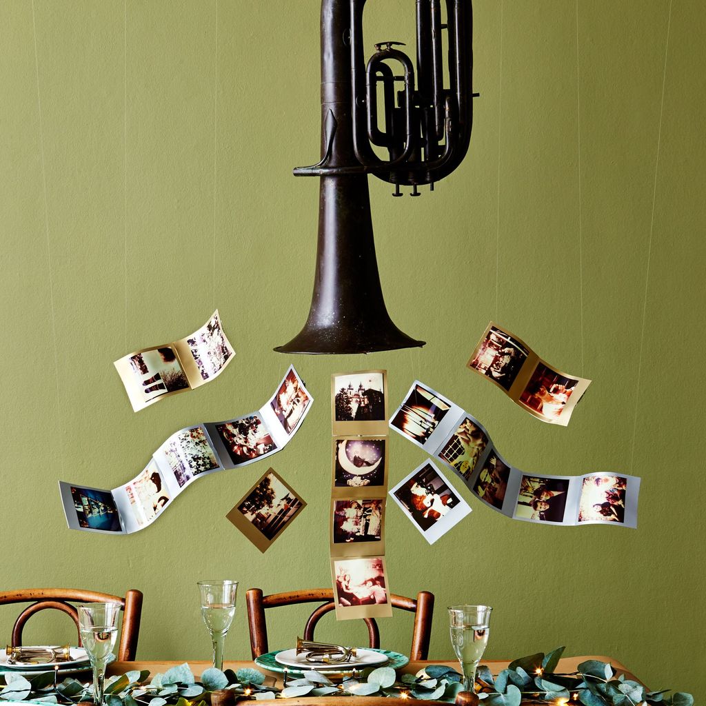 Photo Horn  Christmas Decorating Ideas