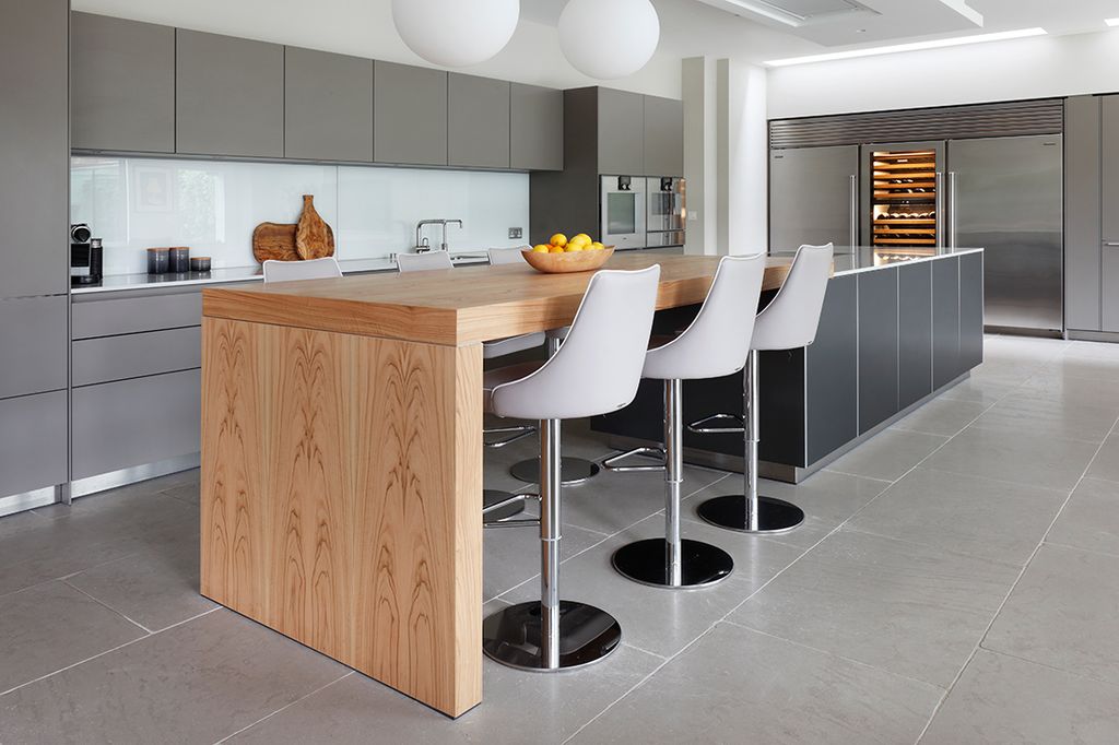 Image may contain Indoors Room Kitchen Island and Kitchen