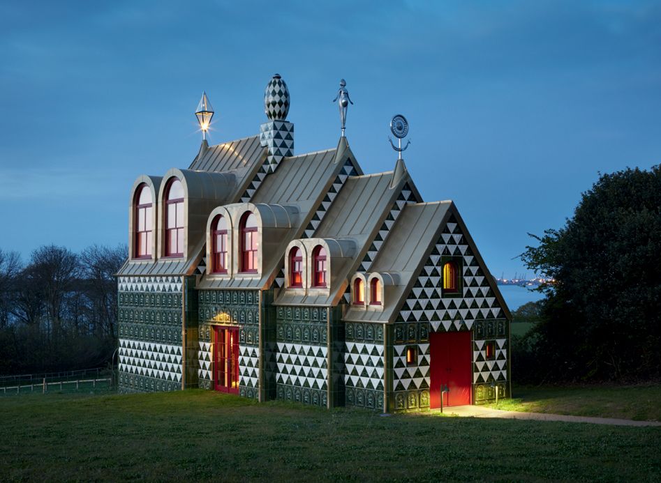 Image may contain Grass Plant Building Architecture and Church