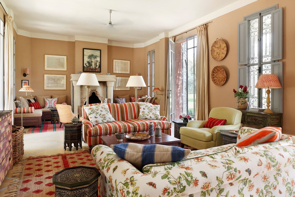 Living Room Moroccan House | Real Homes