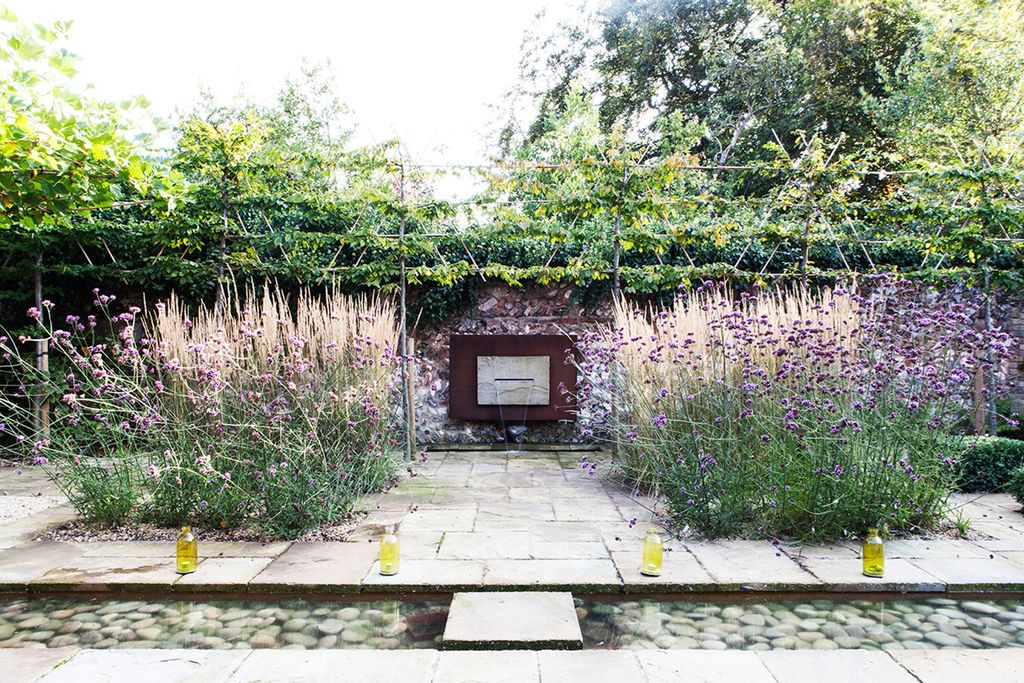 Water Feature  White Country Barn Conversion | Real Homes