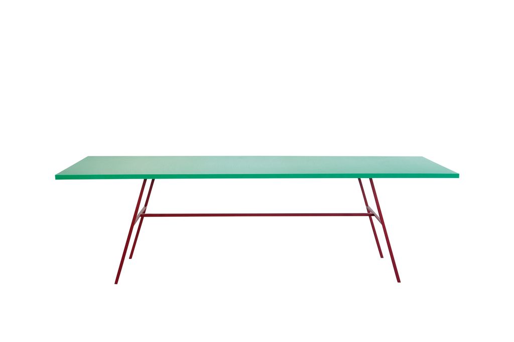 ‘Long Table by Hannes Van Severen and Fien Muller for Muller Van Severen 3385 from Viaduct. viaduct.co.uk