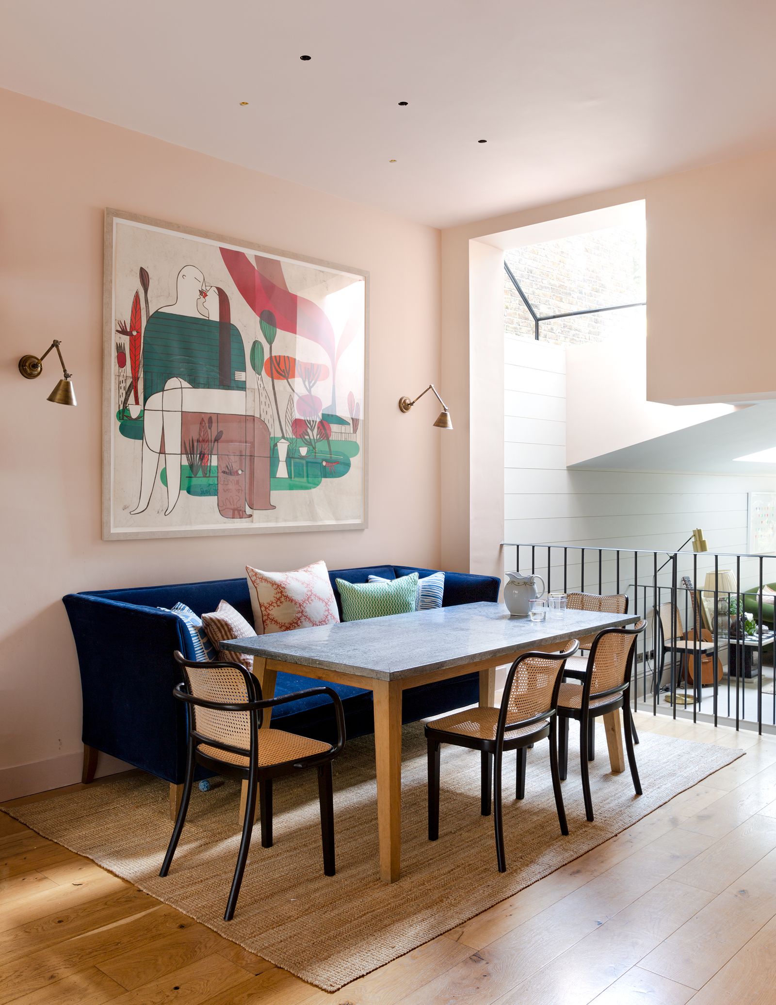 Image may contain Furniture Chair Wood Flooring Table Hardwood Dining Table Interior Design Indoors and Floor