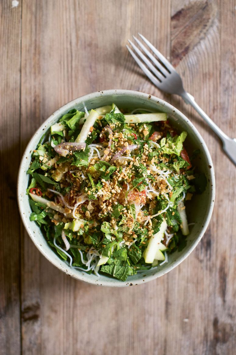 Image may contain Cutlery Fork Plant Food Produce Vegetable and Sprout