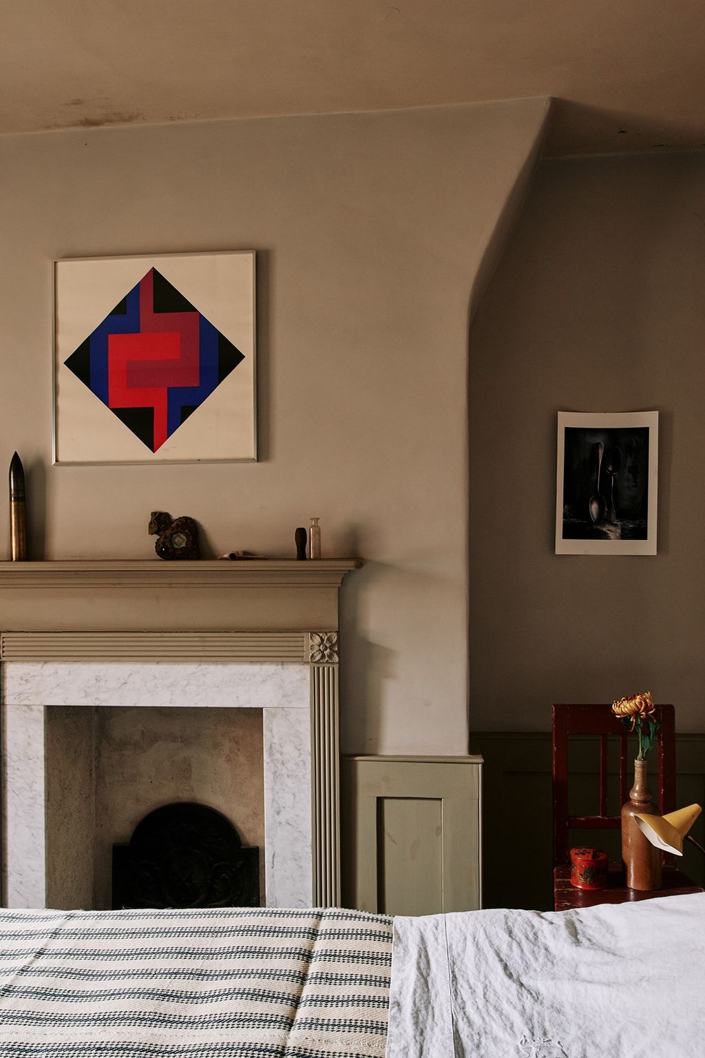 Image may contain Indoors Fireplace Living Room Room Hearth and Furniture