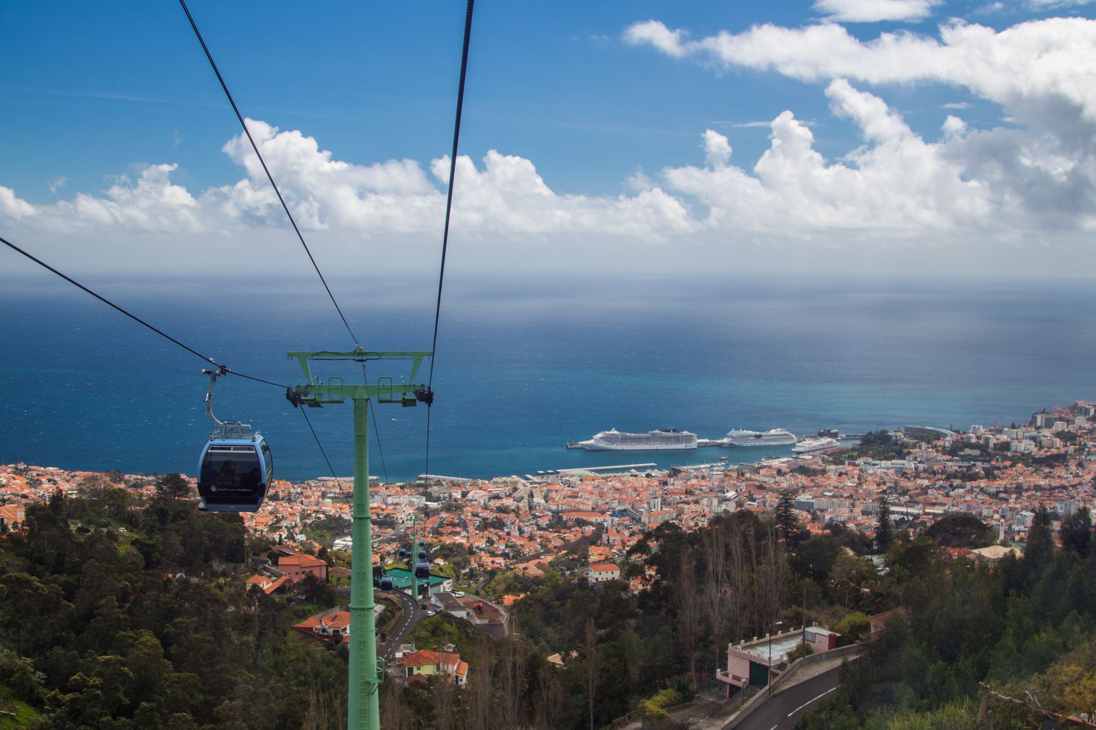 Image may contain Transportation Vehicle Cable Car Landscape Outdoors Nature and Scenery