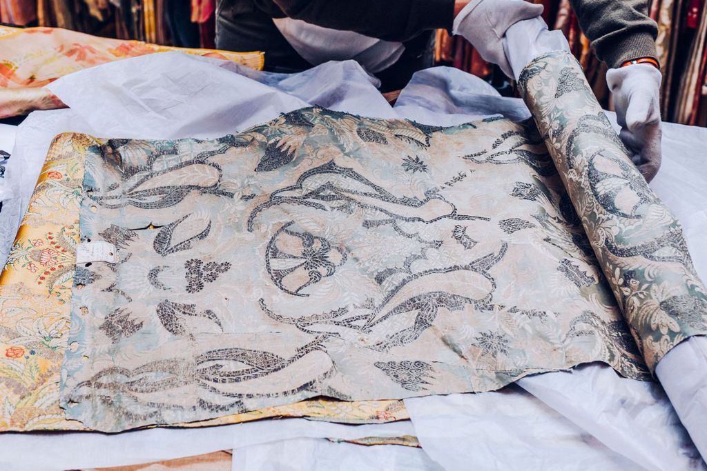 Roll of fabric | Le Manach  Woven from the archives | Decoration