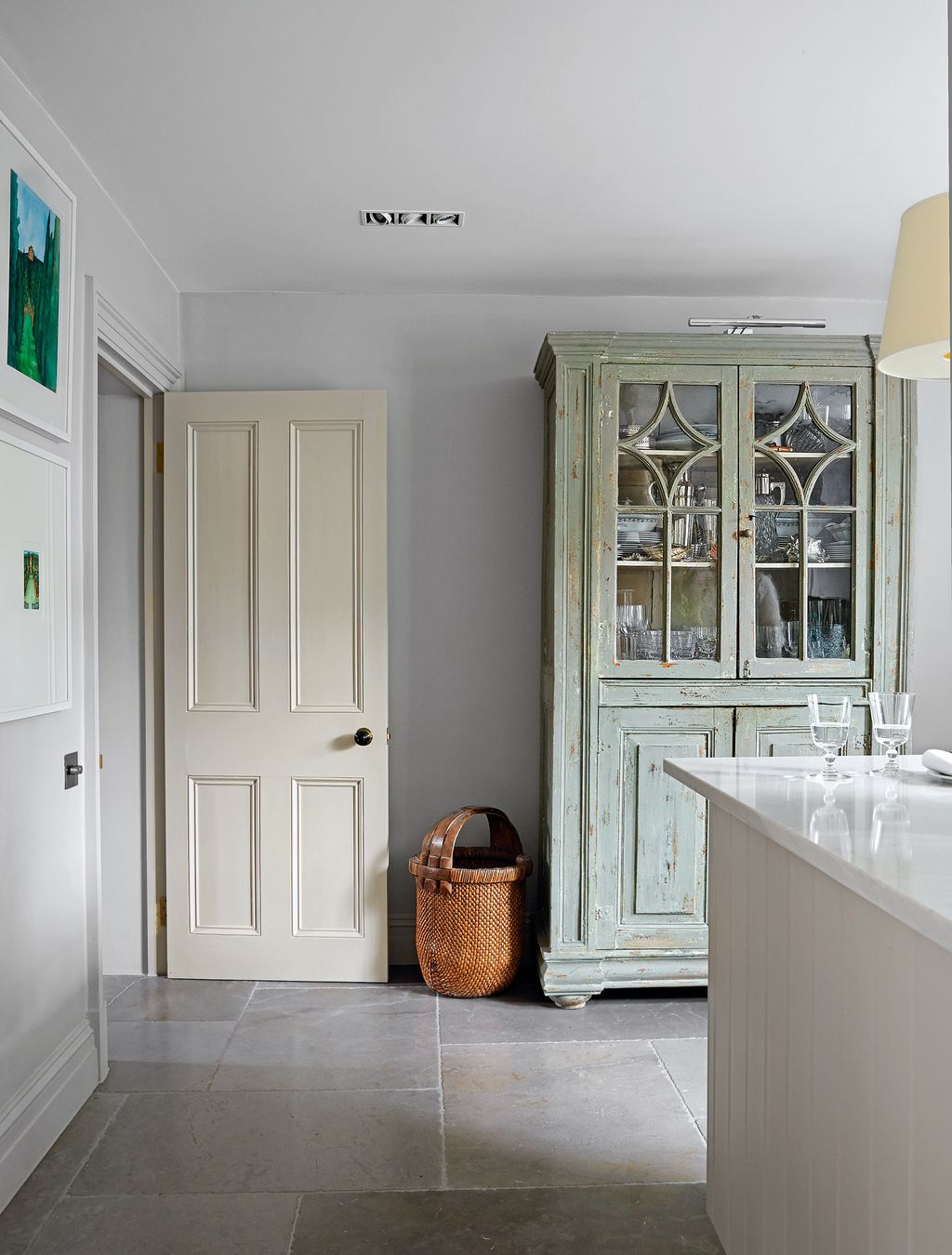 Image may contain Corner Interior Design Indoors Furniture Flooring Room and Home Decor