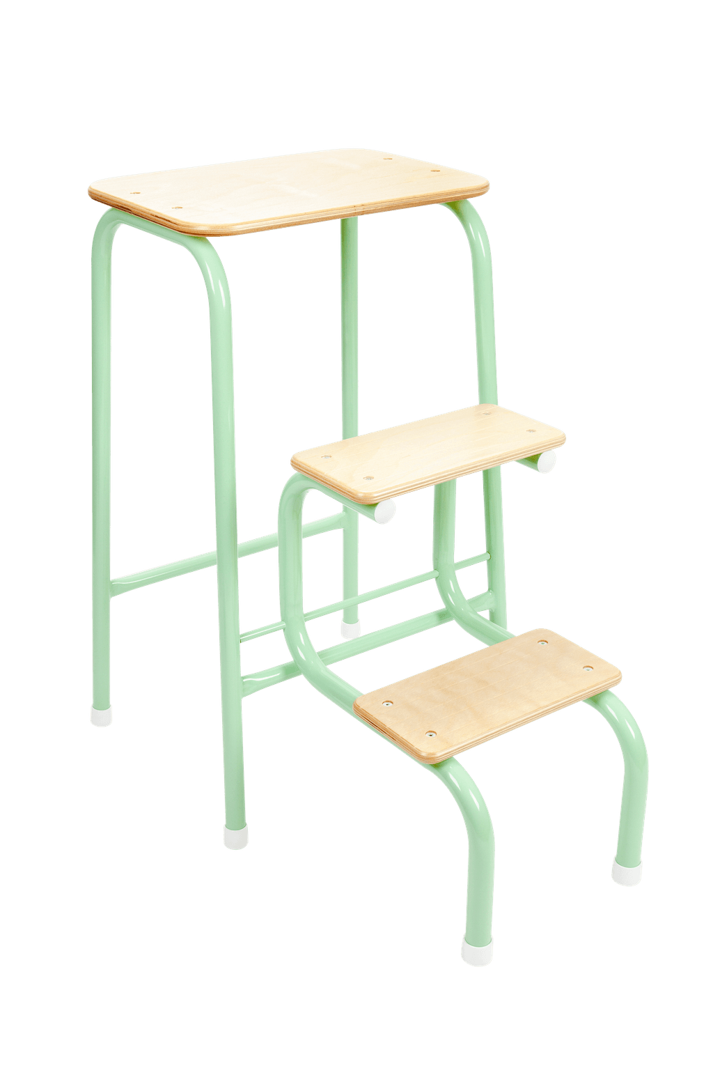 Image may contain Shop Stand Furniture Chair Plywood Wood Desk and Table