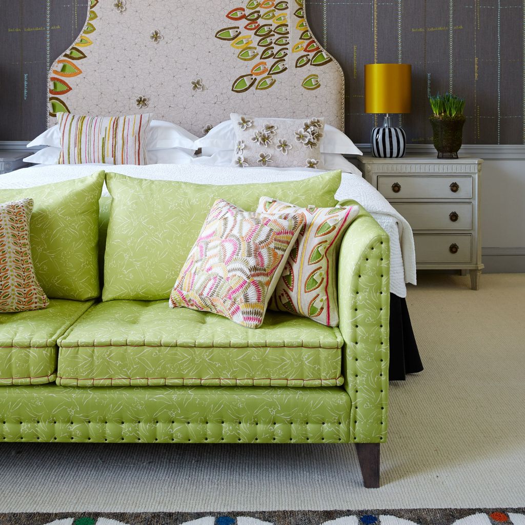 Embroidered Headboard | Kit Kemps Best Rooms | Anthropologie