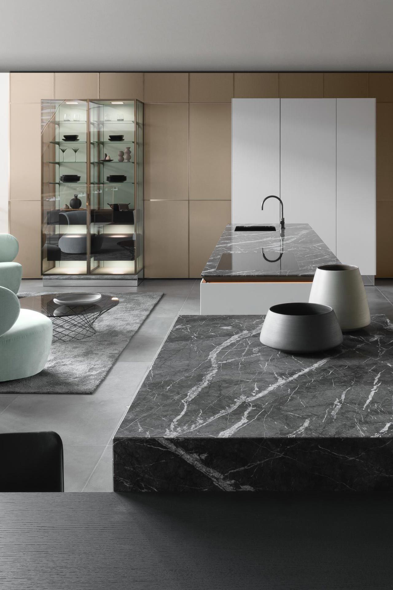 Image may contain Furniture Table Coffee Table Tabletop Rug and Indoors