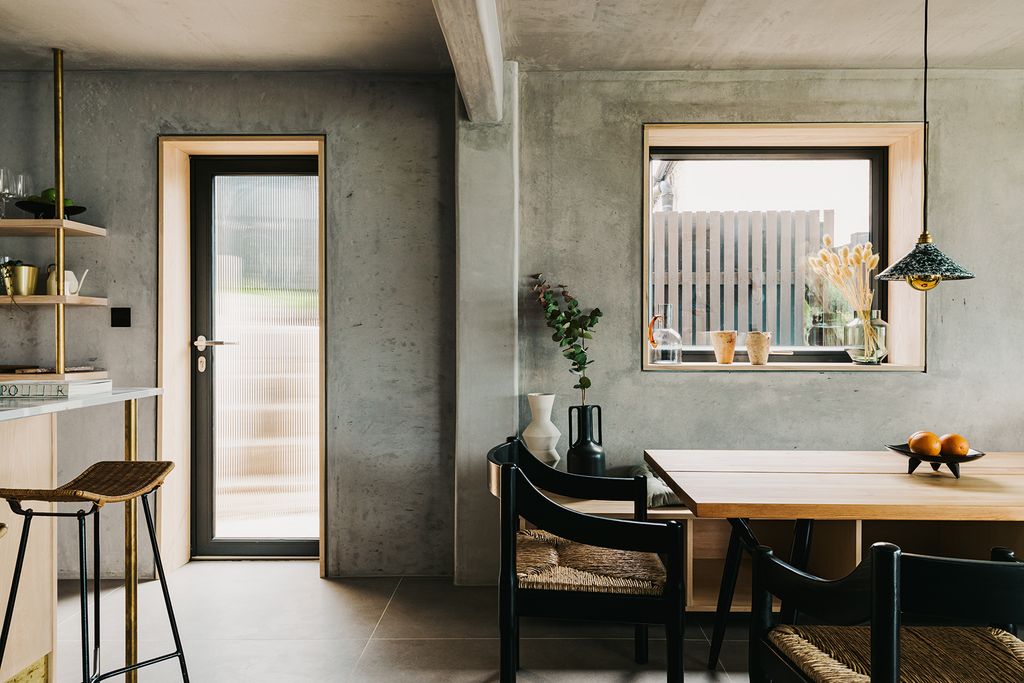 Image may contain Flooring Interior Design Indoors Furniture and Chair