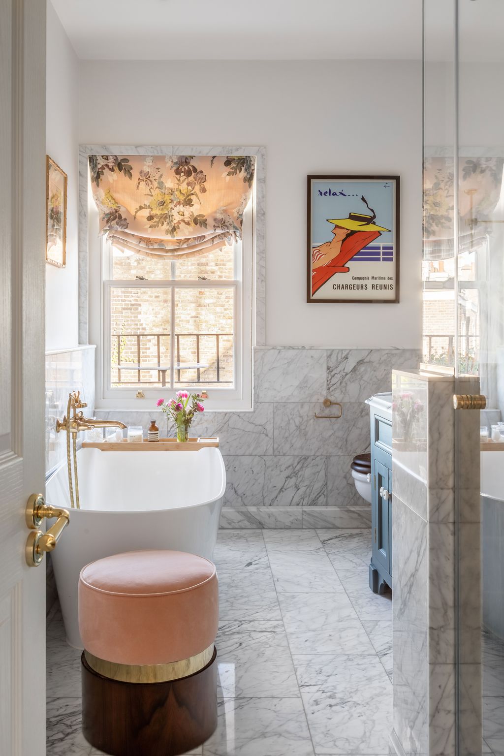 Image may contain Furniture and Ottoman