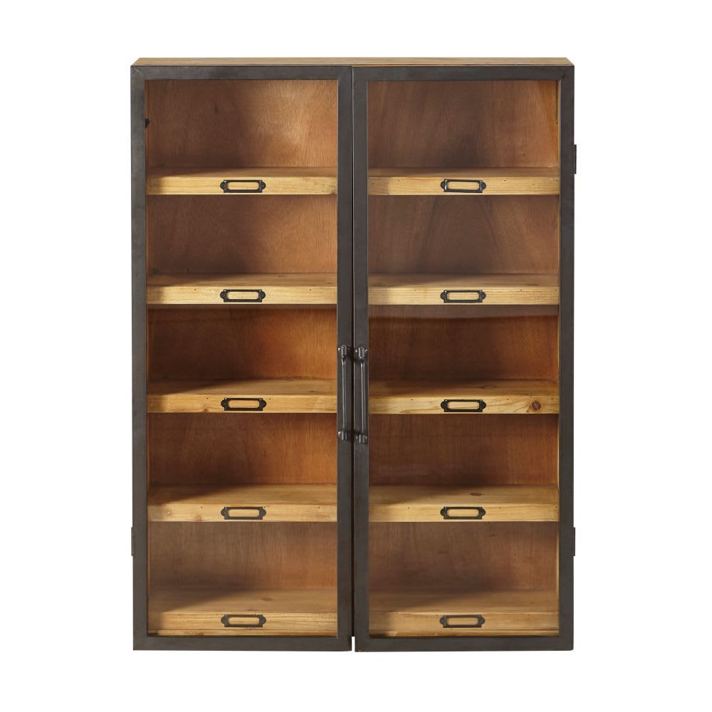 Image may contain Furniture Shelf Wood Hardwood Cupboard Closet Cabinet and Bookcase