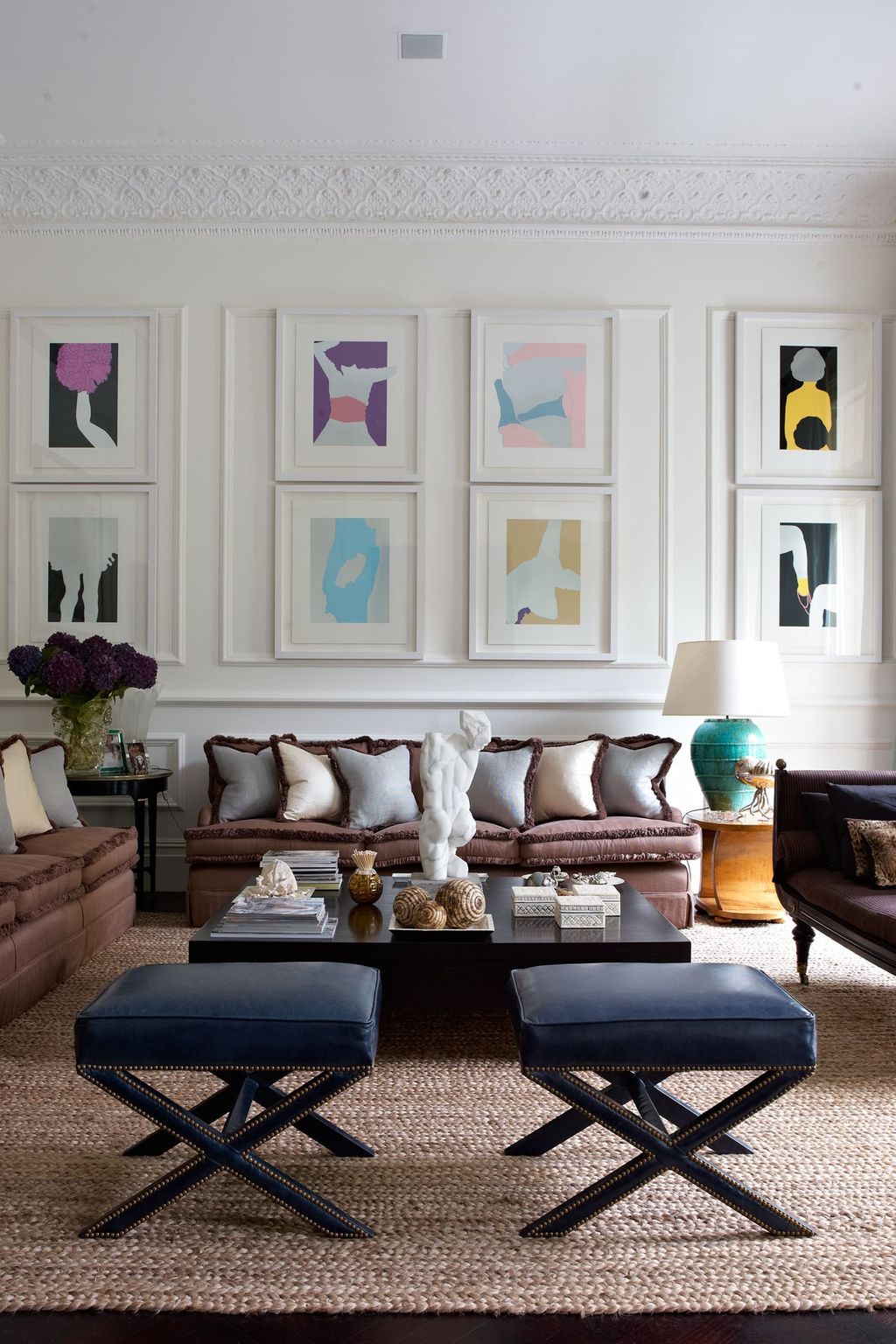 How to hang framed pictures at home