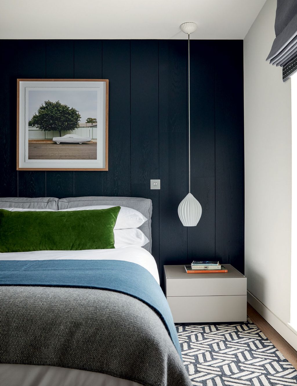 Image may contain Tree Plant Furniture Bed Room Bedroom Indoors Vase Pottery Potted Plant and Jar