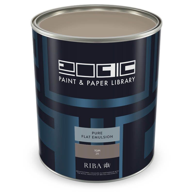 'Topi' 51 for 2.5l flat emulsion from Paint  Paper Library.  buttongroup Shop now
