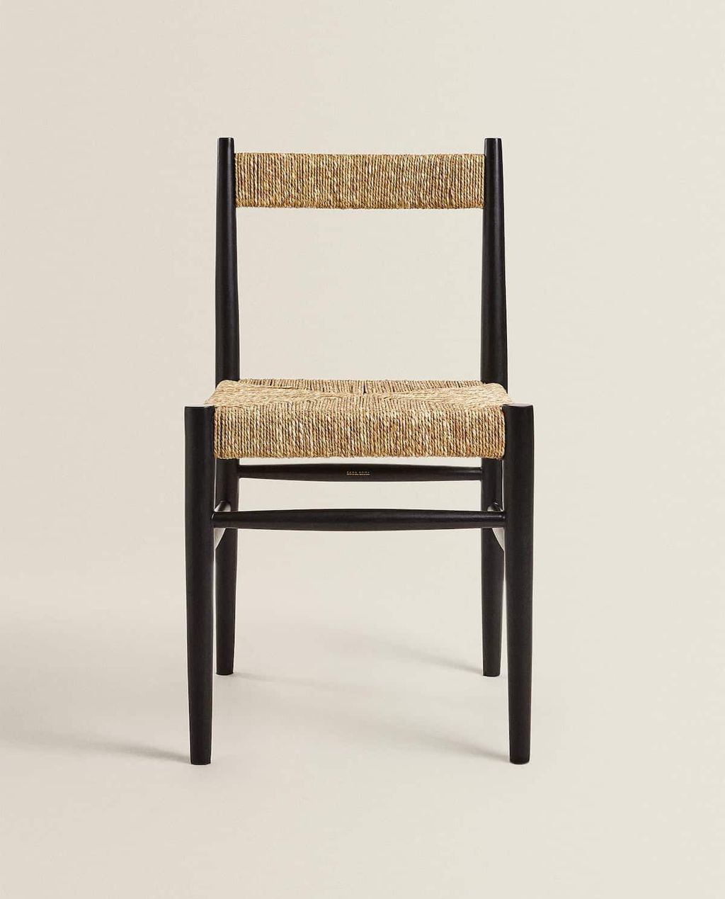 Image may contain Furniture Chair Tabletop Wood and Canvas