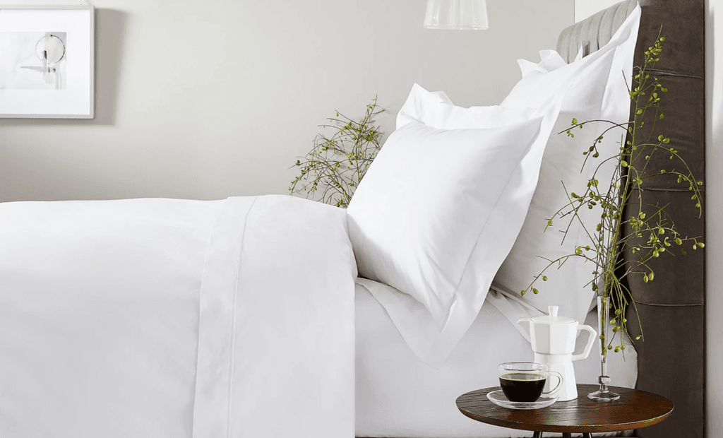 Savoy Bed Linen Collection starting at 20 from The White Company.  Made in Portugal The White Company's Savoy collection...