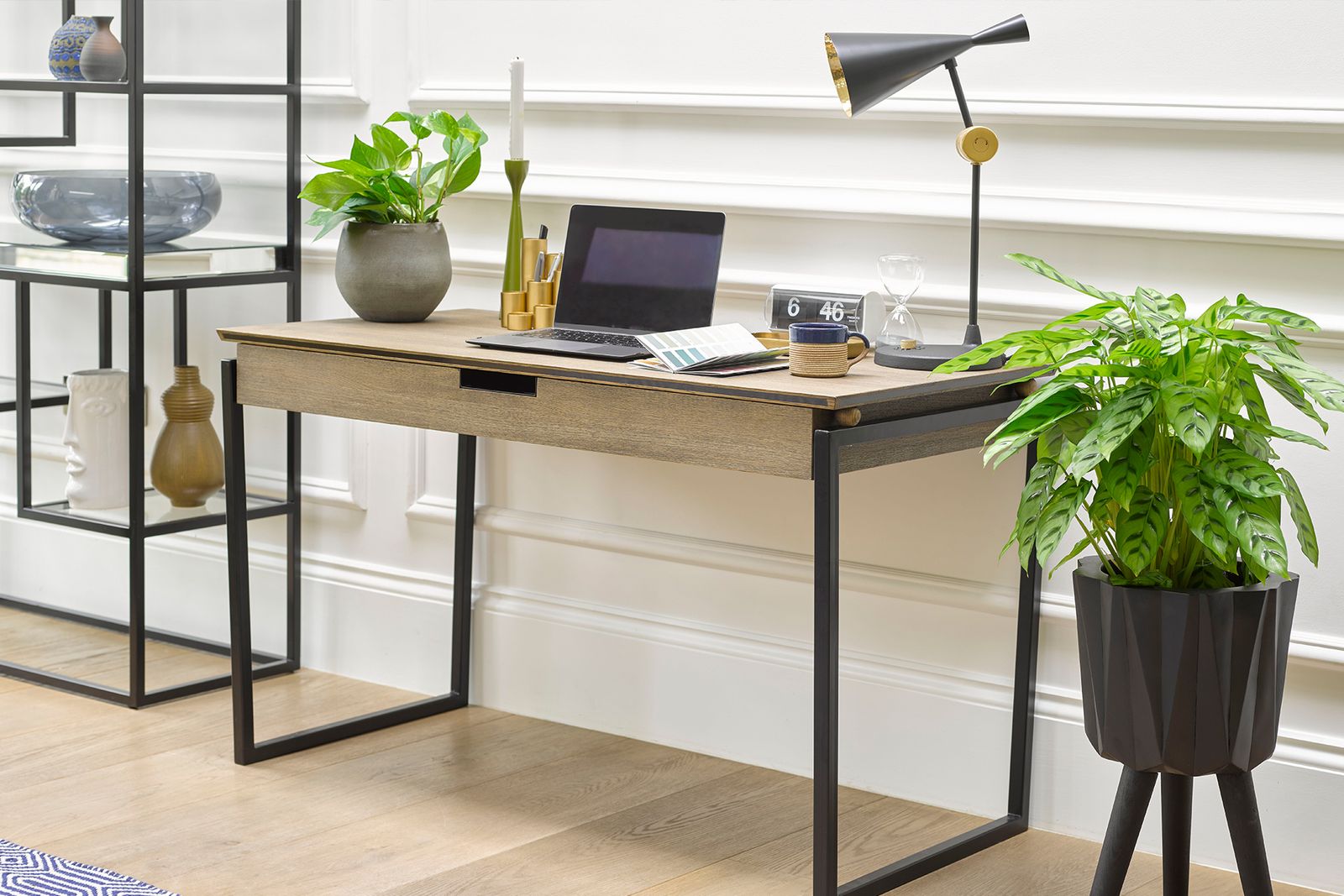 Image may contain Furniture Table Desk Electronics Computer and Tabletop