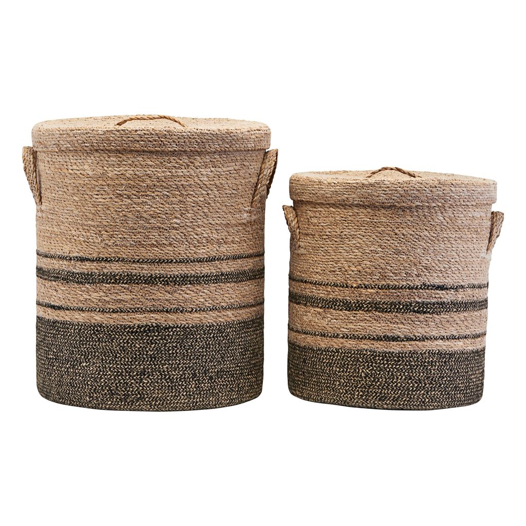 House of Doctor baskets set of 2 natural 115 from Smallable. These baskets can be used for shoes dog leads and toys or...