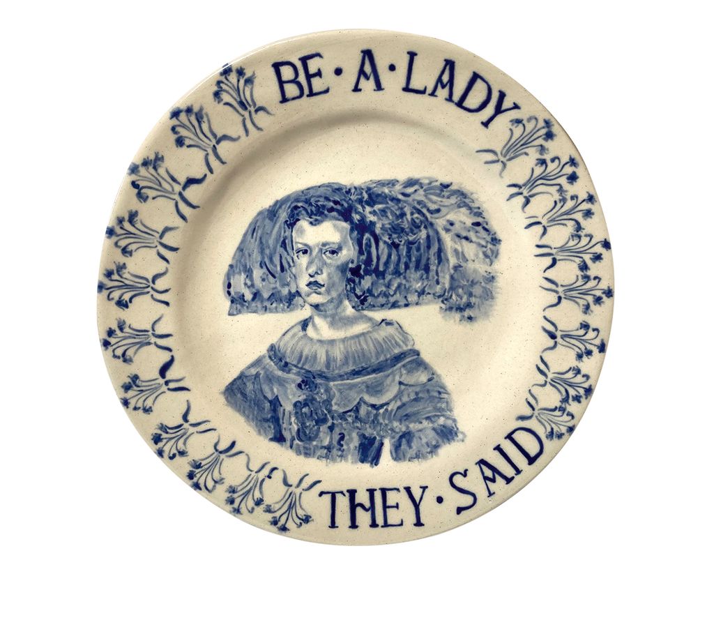 Image may contain Pottery Art Porcelain Food Meal Dish Juan Pantoja de la Cruz and Rug