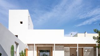 Image may contain Housing Building Villa House Pool Water and Swimming Pool