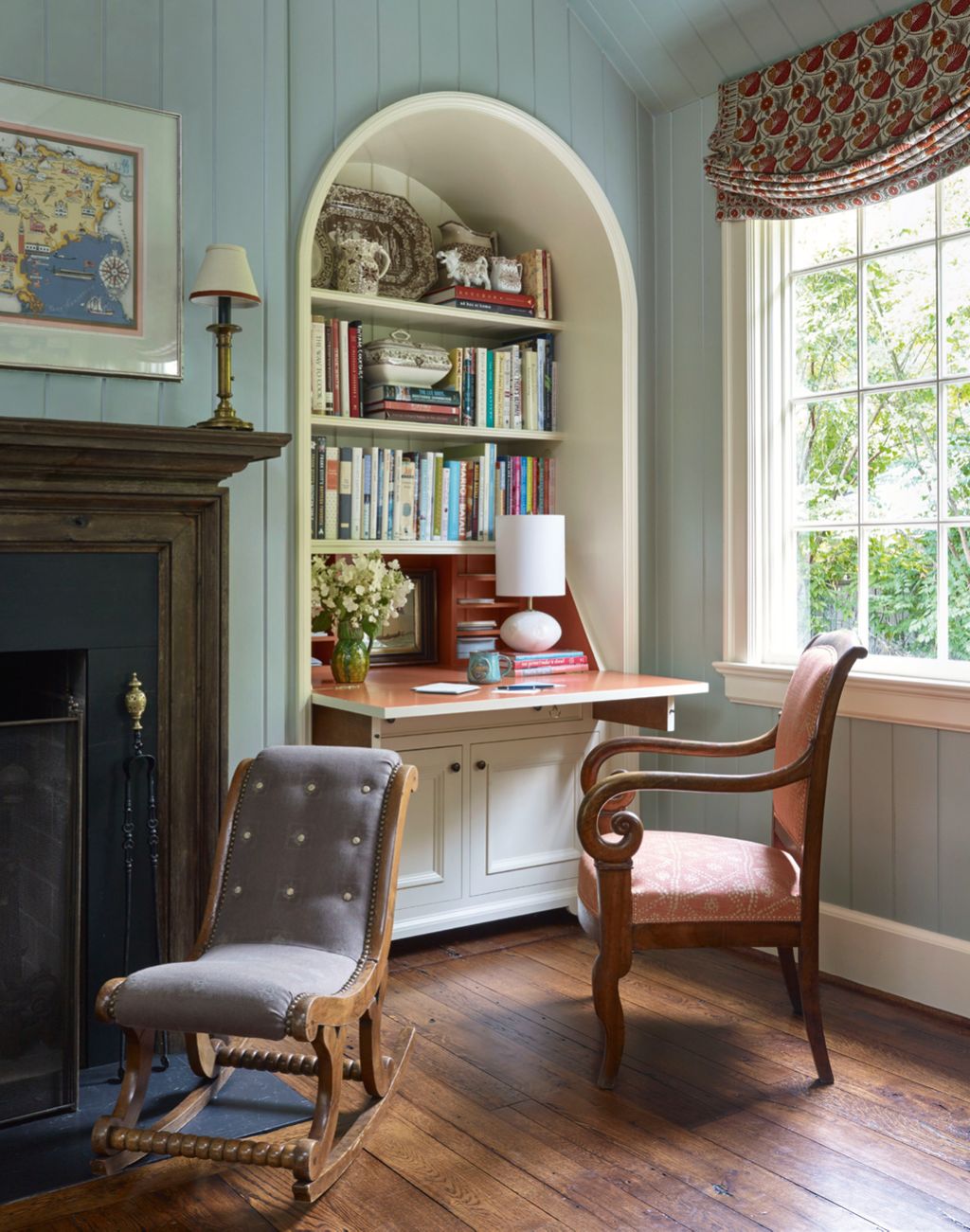 Image may contain Furniture Chair Table and Indoors