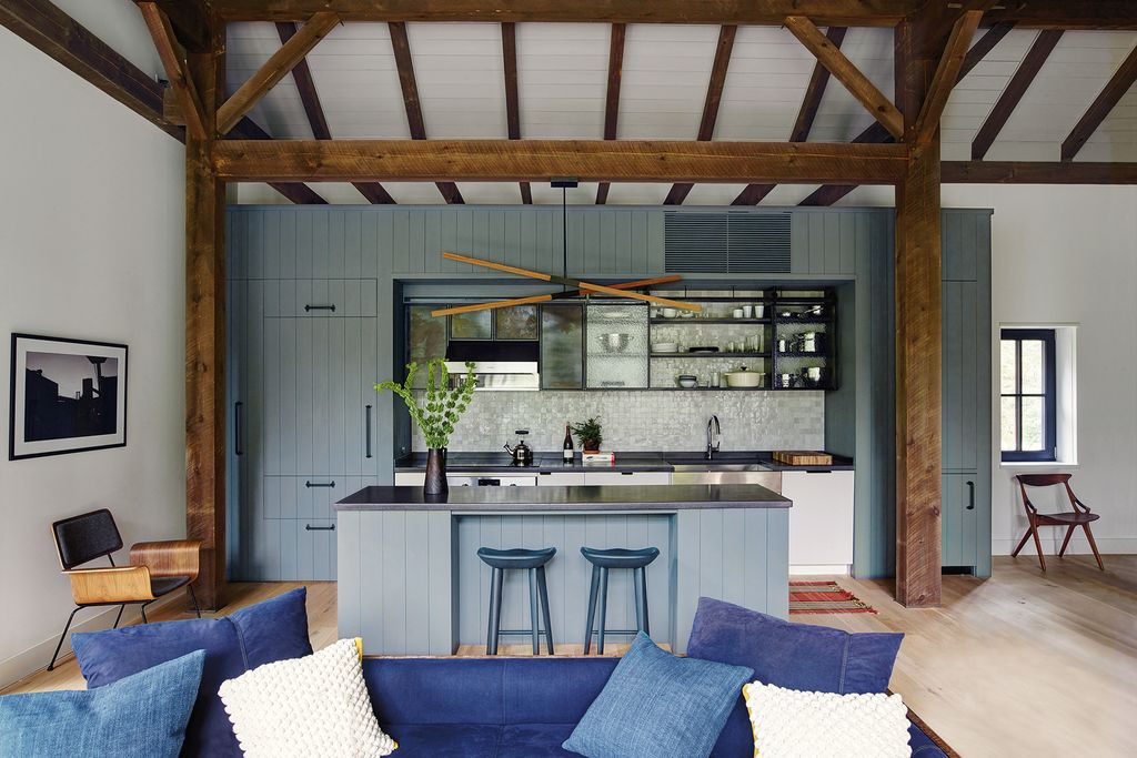 Hidden among trees in rural Columbia County New York is a collection of buildings that provide a welcome sense of escape...