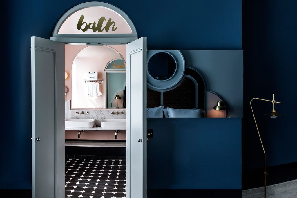 Image may contain Furniture Indoors Room and Door