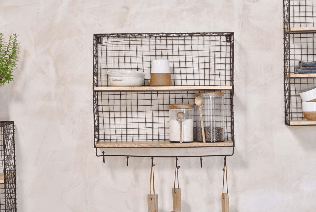 Image may contain Shelf and Plate Rack