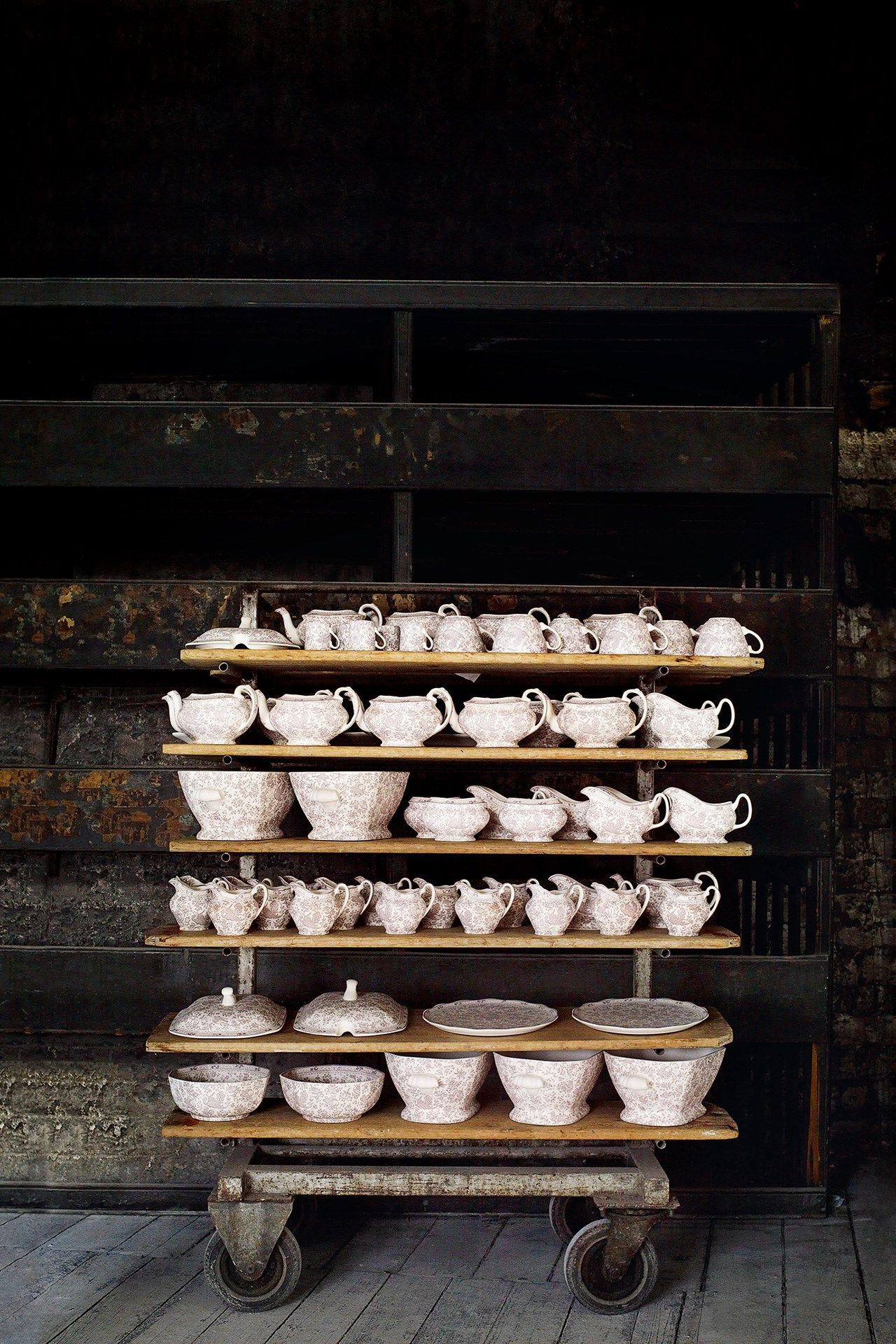 Image may contain Shelf Pottery Bowl Art and Porcelain