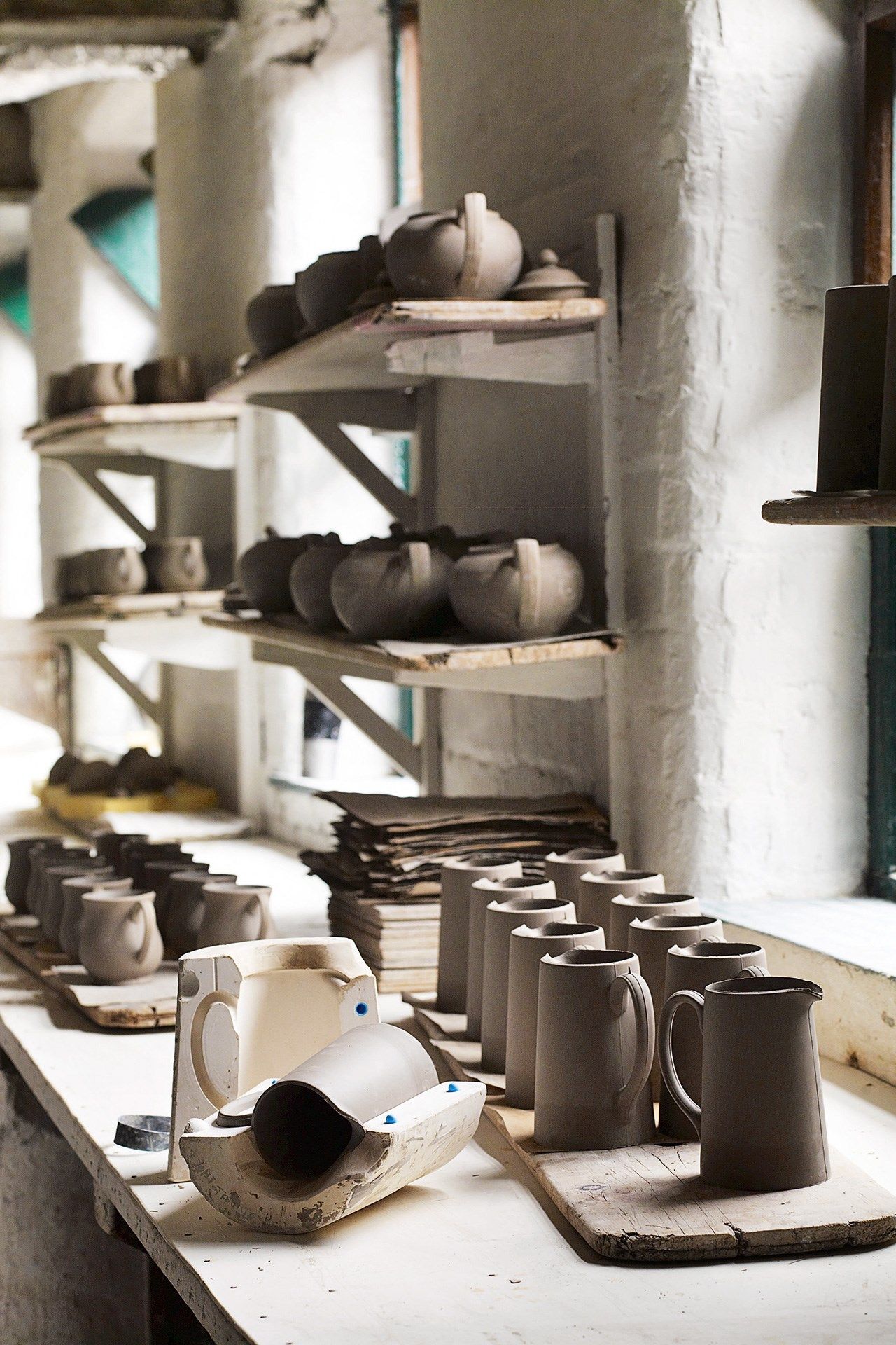 Behind the scene of Burleigh pottery in StokeonTrent