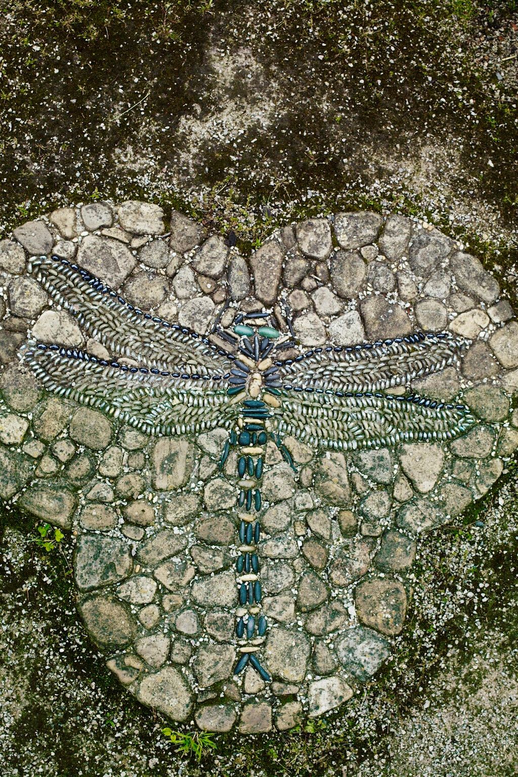 Pebble Mosaic  The Garden of Designer Arabella LennoxBoyd | Designers' Gardens
