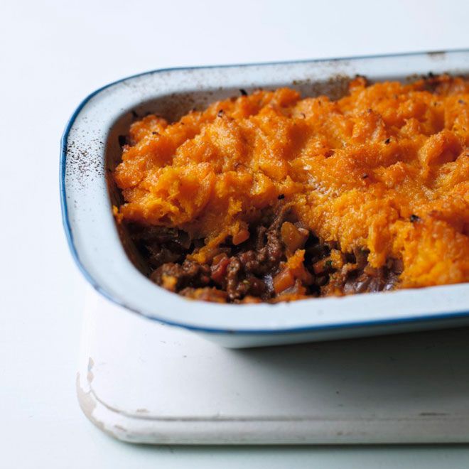 Butternut squash cottage pie recipe