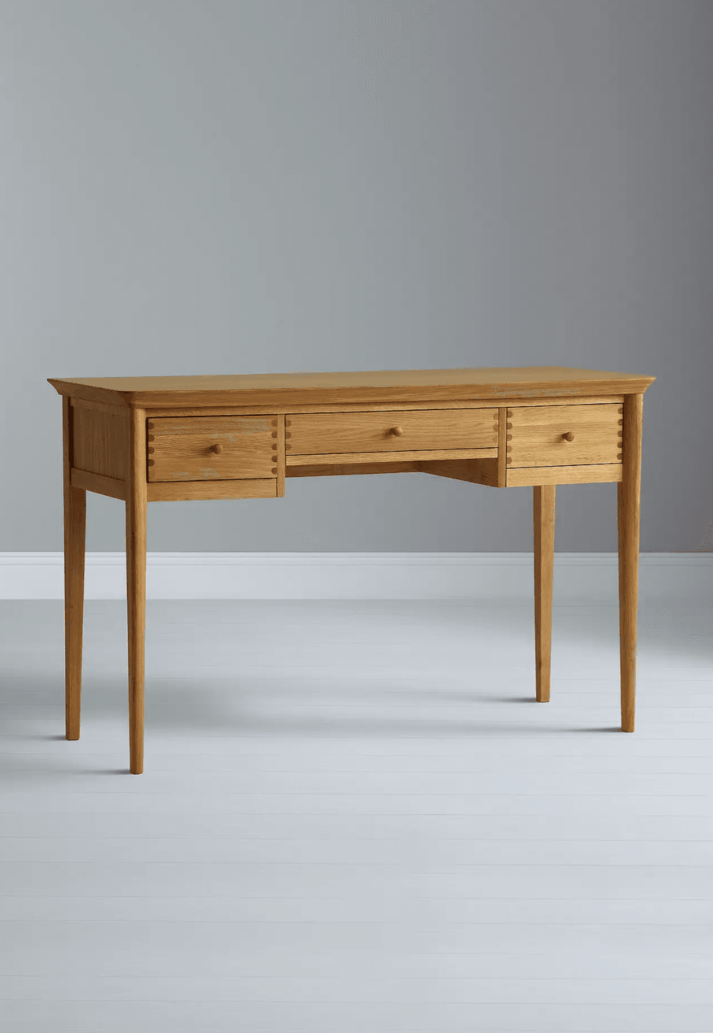 Image may contain Furniture Desk and Table