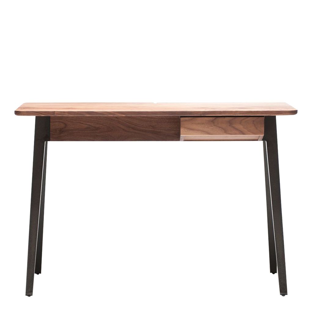 Image may contain Furniture Desk and Table