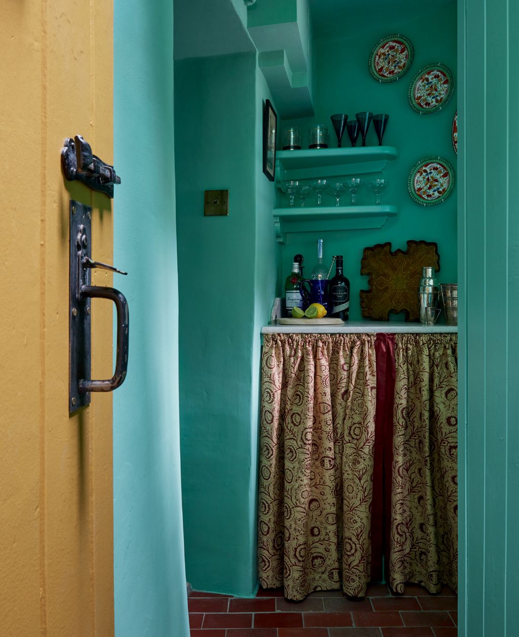 Image may contain Home Decor Indoors Room Flooring Interior Design Shelf and Furniture