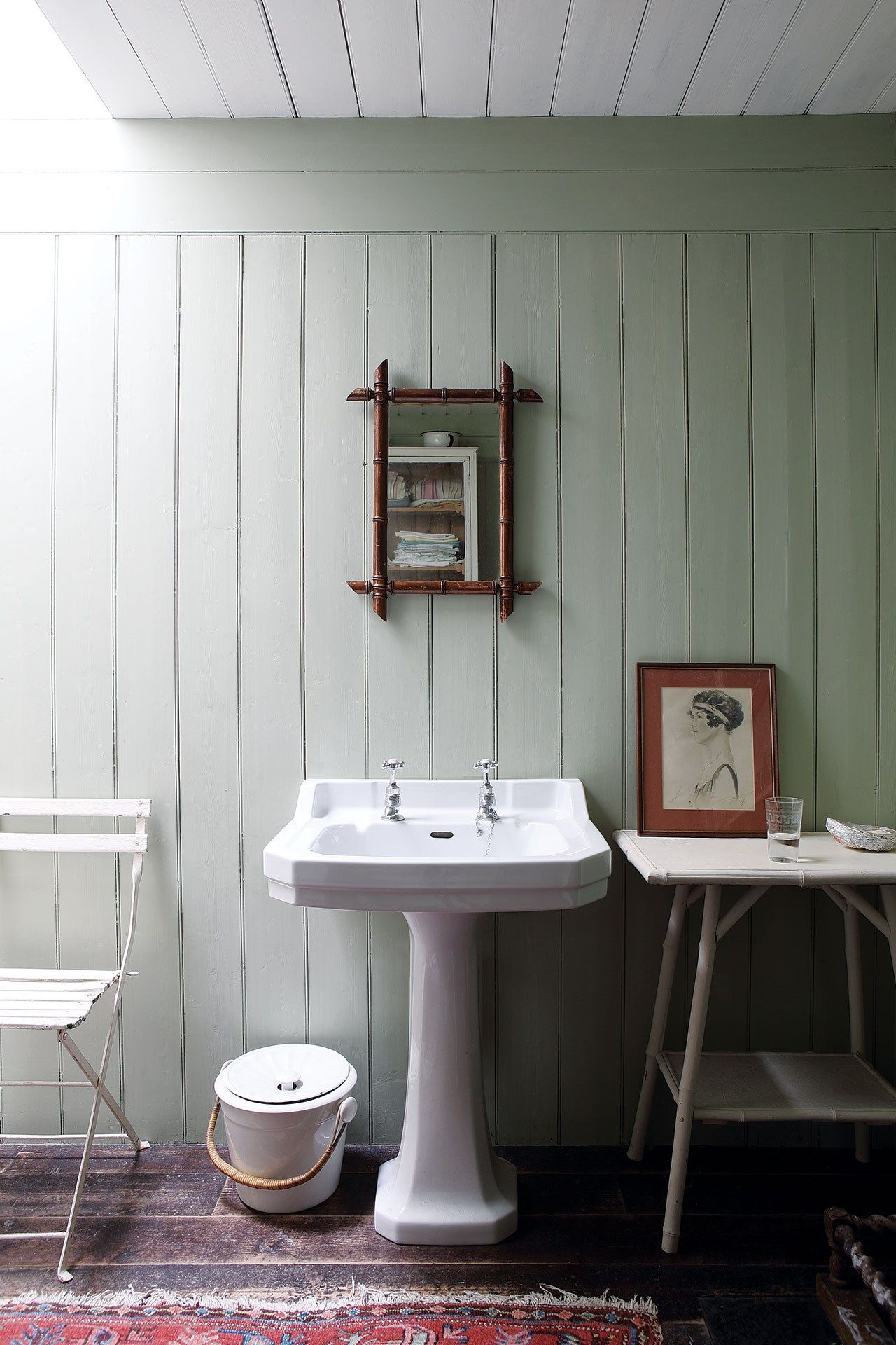 Image may contain Furniture Home Decor and Sink Faucet