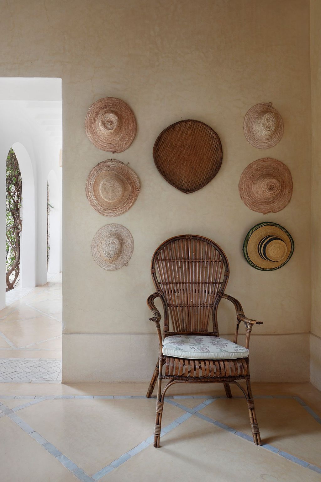 Hanging Hats Moroccan House | Real Homes