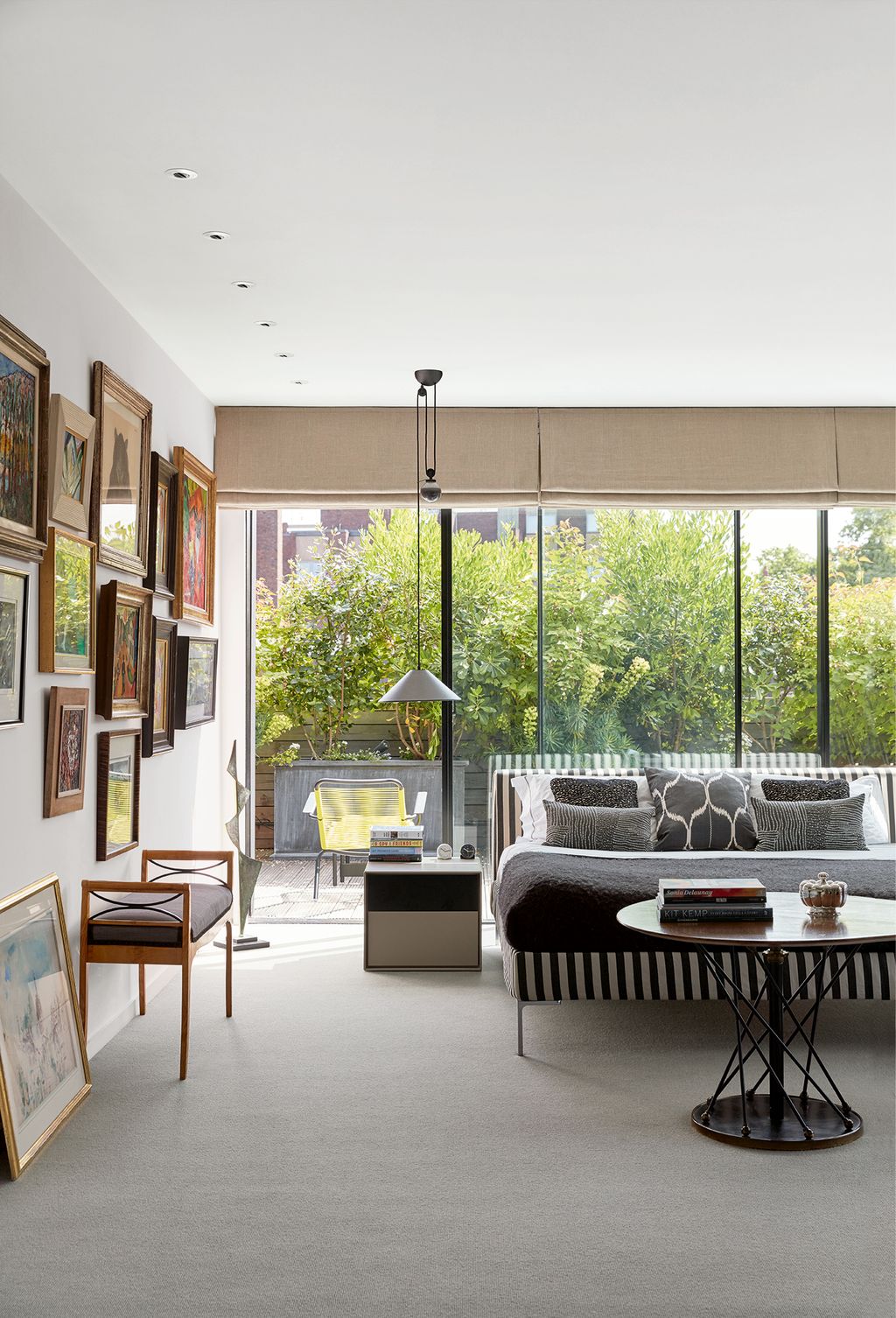 Image may contain Furniture Living Room Indoors Room Table Interior Design and Coffee Table